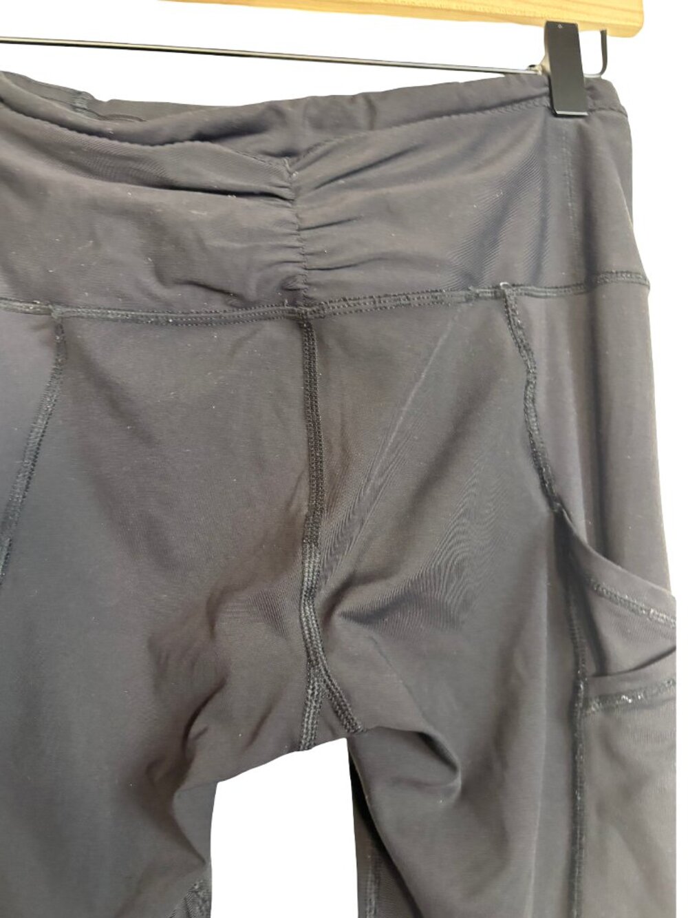 Lululemon Speed Up Mesh Reflective Tight Leggings Women Black Size 4 Full Length - Picture 10 of 13